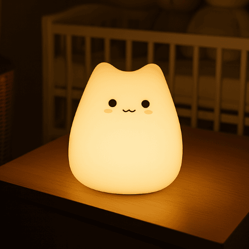 Veilleuse chat